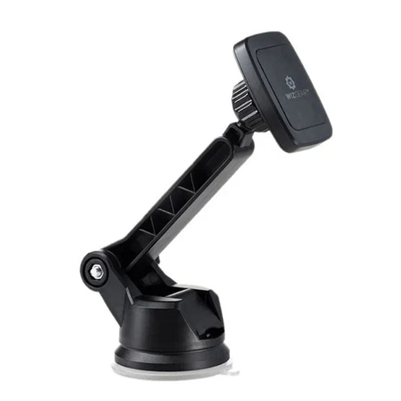 Wizgear Magnetic Car Mount with Long Arm - Black Wizgear Magnetic Car Mount with Long Arm - Black
